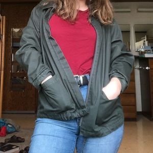 Army Green Cotton Jacket